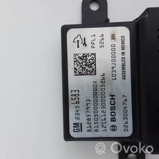 Opel Meriva B Sterownik / Moduł parkowania PDC 23456583