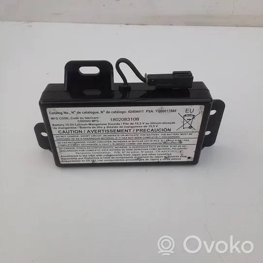 Opel Insignia B Modulo di controllo della batteria YQ00017580