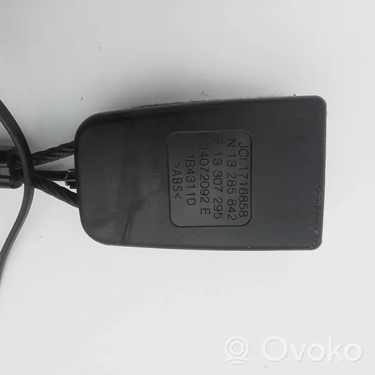 Opel Meriva B Takaistuimen turvavyön solki 13307295