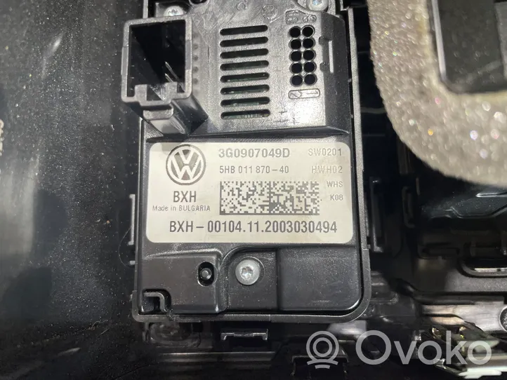 Volkswagen Golf VIII Takaosan ilmakanavan tuuletussuuttimen ritilä 5H0864298A