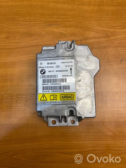 BMW 3 E90 E91 Module de contrôle airbag 9184432