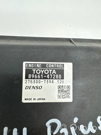 Toyota Prius (XW30) Moottorin ohjainlaite/moduuli 8966147280