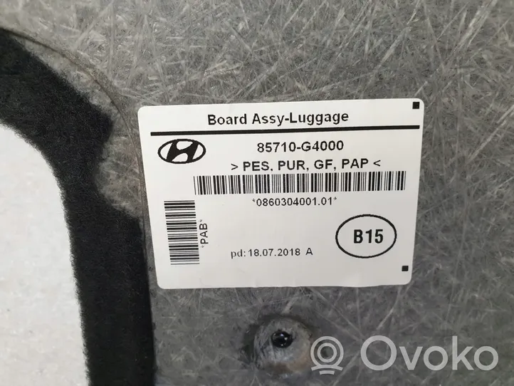 Hyundai i30 Tavaratilan kaukalon tekstiilikansi 85710G4000