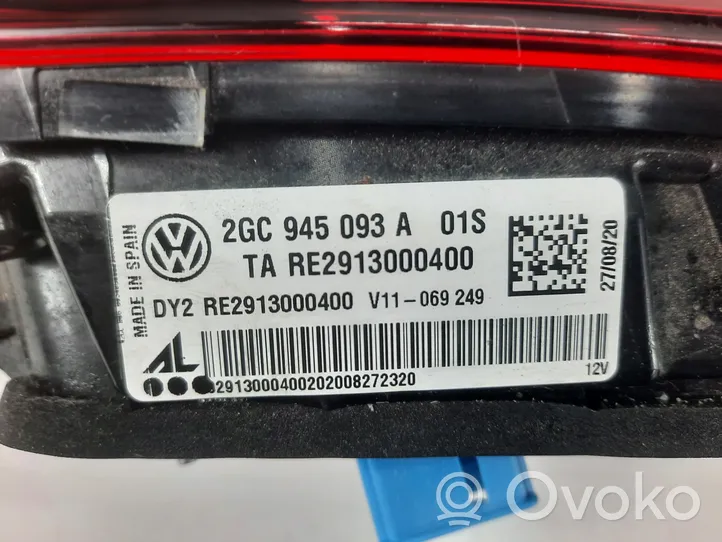 Volkswagen T-Roc Takaluukun takavalot 2GC945093A