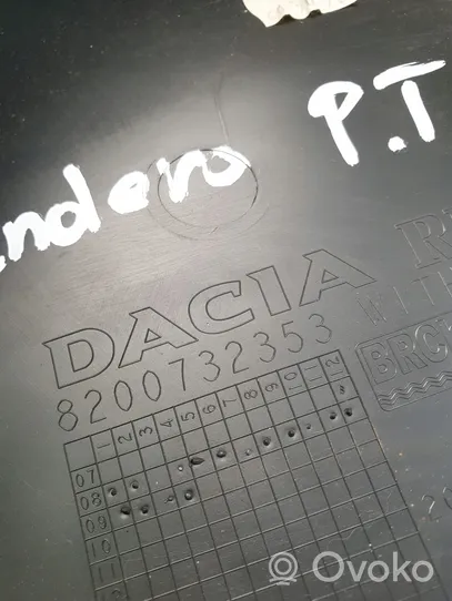 Dacia Sandero Tavaratilan/takakontin alempi sivuverhoilu 8200732353