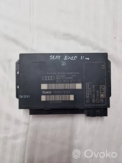 Seat Exeo (3R) Komfortsteuergerät Bordnetzsteuergerät 8E0959433CQ