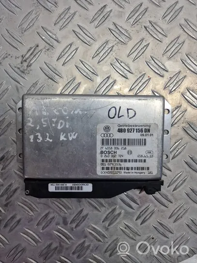 Audi A6 S6 C5 4B Unidad de control/módulo de la caja de cambios 4B0927156DN