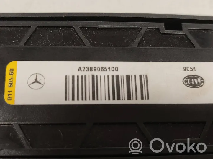 Mercedes-Benz C W205 Takaistuimen valo A2389065100