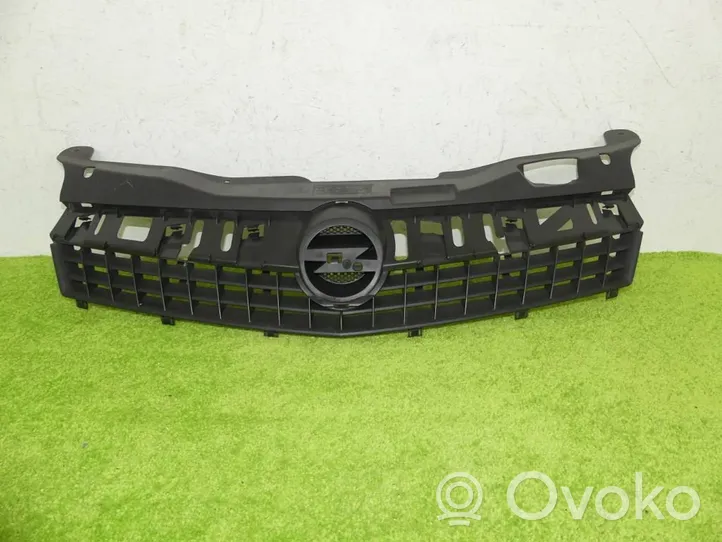 Opel Astra H Grille calandre supérieure de pare-chocs avant 13247083