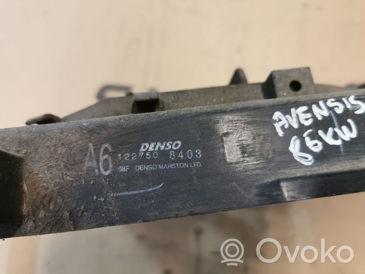 Toyota Avensis T250 Set ventola 1227508403