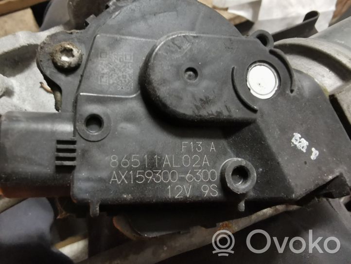 Subaru Outback (BS) Tringlerie et moteur d'essuie-glace avant 86511AL02A