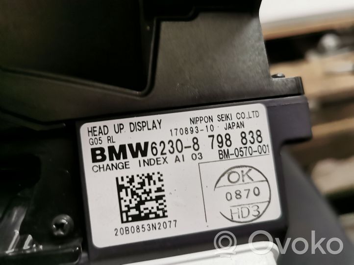 BMW X5 G05 Écran d'affichage supérieur 8798838