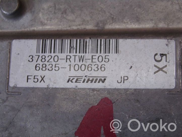 Honda CR-Z Calculateur moteur ECU 37820RTWE05