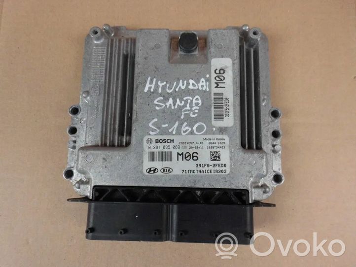 Hyundai Santa Fe Engine control unit/module 391F02FED0