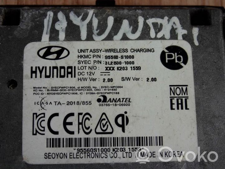 Hyundai Santa Fe Wireless charging module 95560S1000