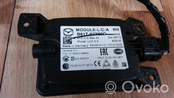 Mazda 3 III Modulo di controllo del punto cieco B61T67Y80D