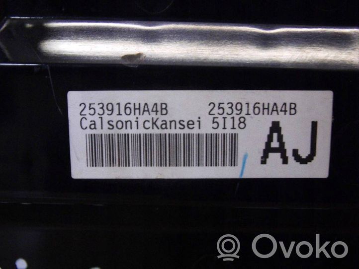 Infiniti Q50 Radio/CD/DVD/GPS-pääyksikkö 253916HA4B