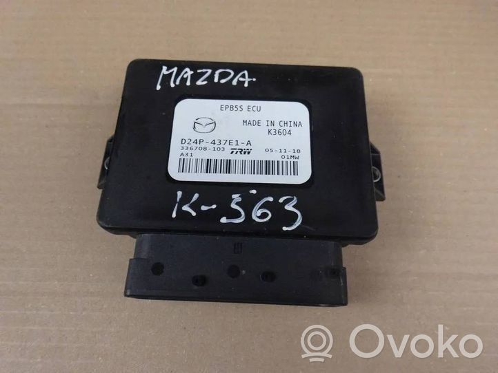 Mazda CX-3 Moduł / Sterownik hamulca postojowego EMF D24P437E1A