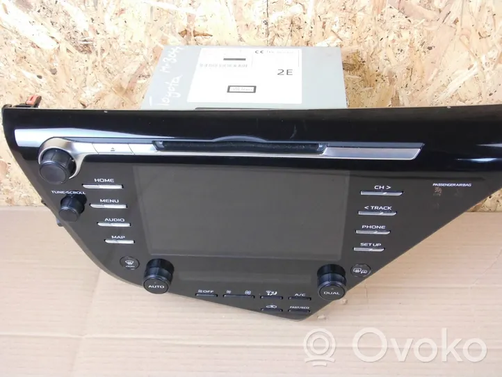 Toyota Camry VIII XV70  Radio/CD/DVD/GPS-pääyksikkö 8614033D01