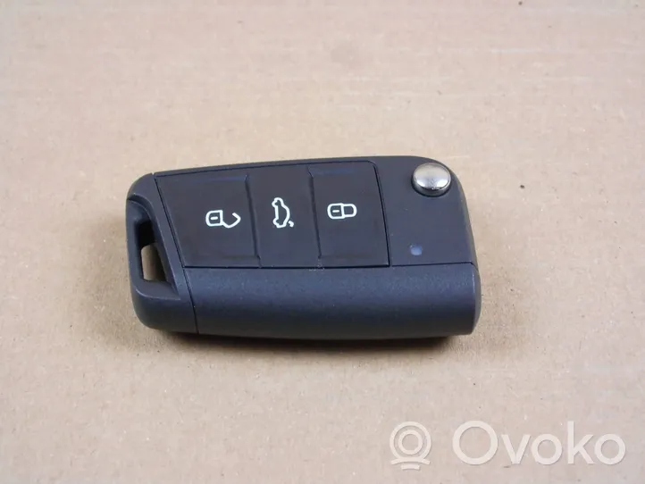 Seat Leon (5F) Ignition key/card 575959752AK