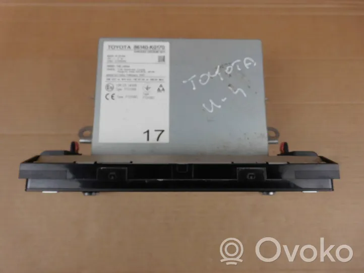 Toyota Yaris XP210 Unità principale autoradio/CD/DVD/GPS 86140K0170