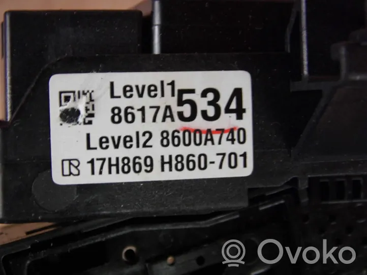 Mitsubishi Outlander Leva/interruttore dell’indicatore di direzione e tergicristallo 8617A534