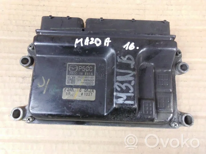 Mazda 3 III Unité de commande, module ECU de moteur P5CC18881A