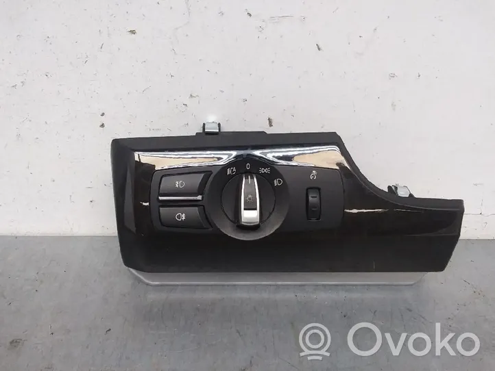 BMW 5 F10 F11 Przycisk / Pokrętło regulacji oświetlenia deski rozdzielczej 9192744