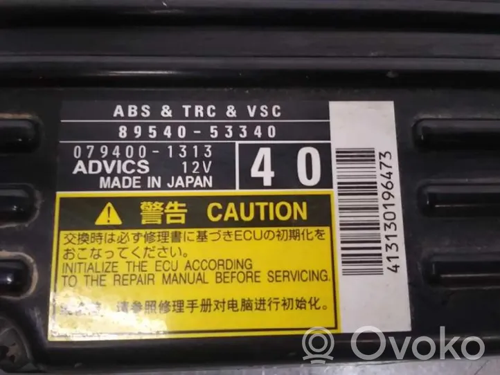 Lexus IS-F ABS-ohjainlaite/moduuli 8954053340