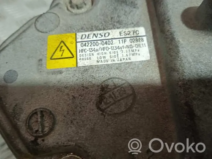 Lexus CT 200H Compressore aria condizionata (A/C) (pompa) 0422000402