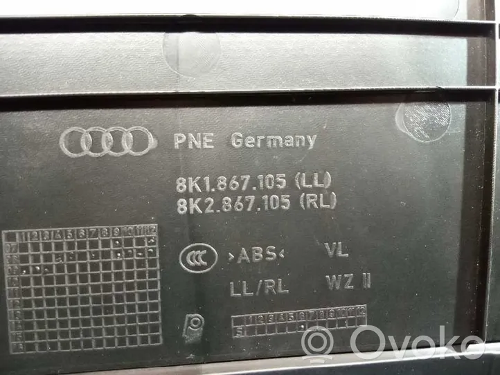 Audi A4 Allroad Apmušimas priekinių durų (obšifke) 8K1867105