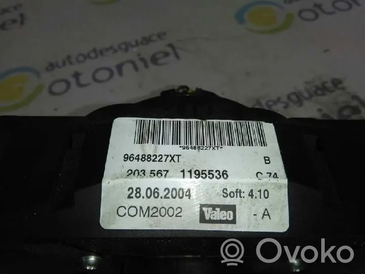 Citroen C2 Multifunctional control switch/knob 96488227XT