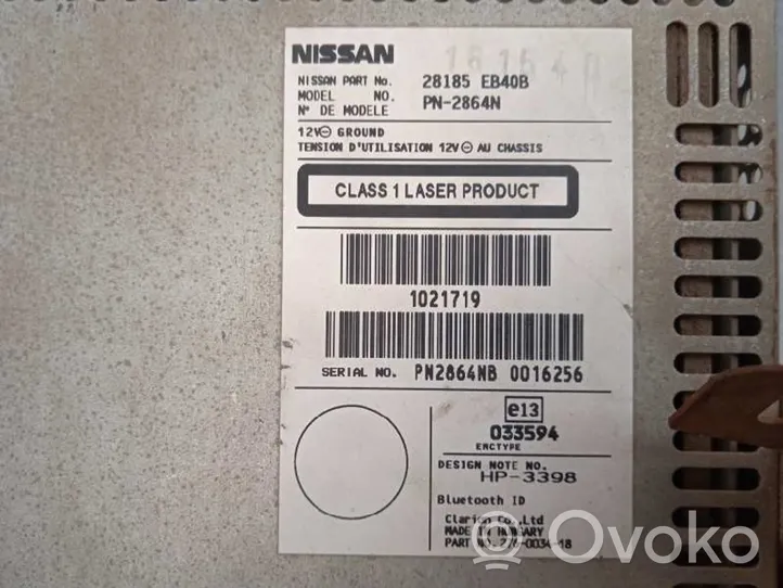 Nissan NP300 Hi-Fi-äänentoistojärjestelmä 28185EB40B