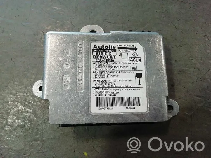 Renault Scenic RX Module de contrôle airbag 8200481136