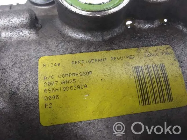 Ford Fiesta Klimakompressor Pumpe 6S6H19D629CA