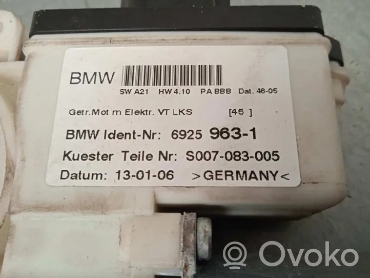 BMW X3 E83 Motorino alzacristalli della portiera anteriore 6925963