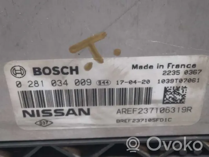 Nissan Micra C+C Sterownik / Moduł ECU AREF237106319R