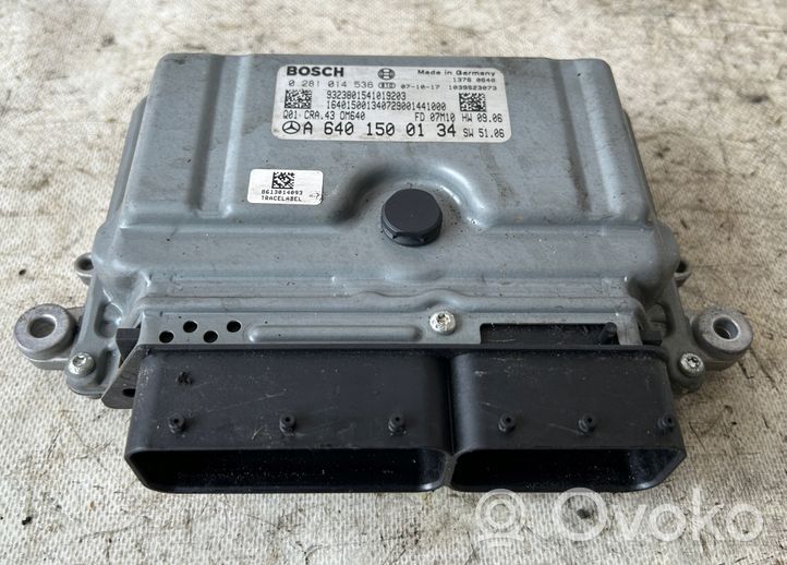 Mercedes-Benz B W245 Sterownik / Moduł ECU A6401500134