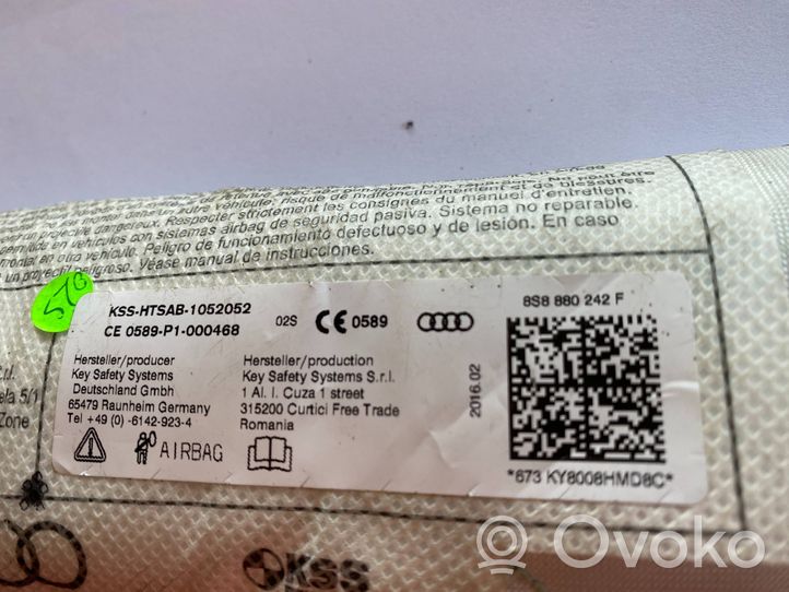 Audi TT TTS RS Mk3 8S Airbag sedile 8S8880242F