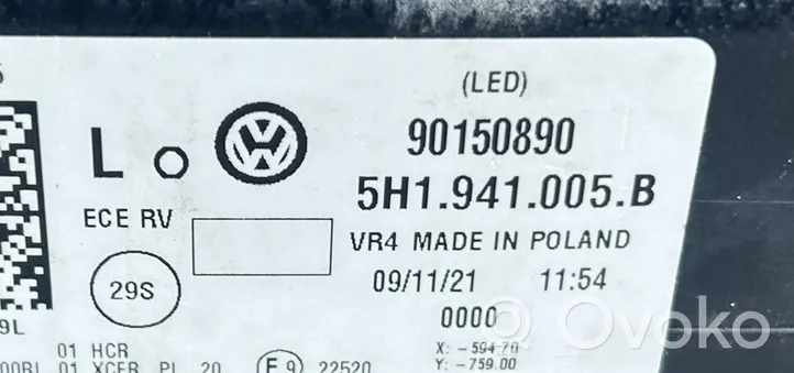 Volkswagen Golf VIII Phare frontale 5H1941005B