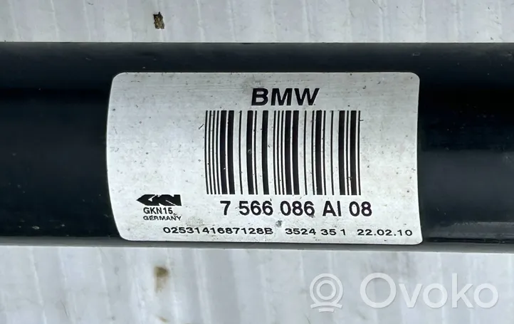 BMW 7 F01 F02 F03 F04 Eje de transmisión trasero 7566086