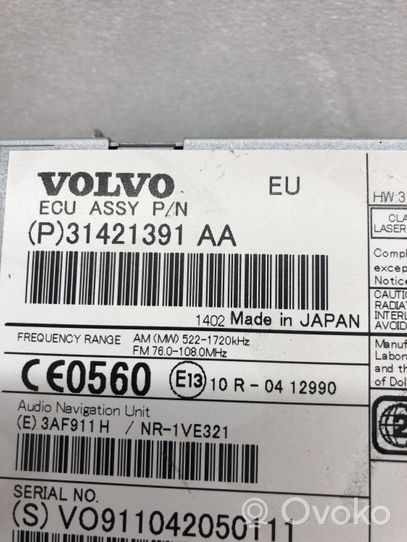 Volvo XC60 Unità principale autoradio/CD/DVD/GPS 31421391AA