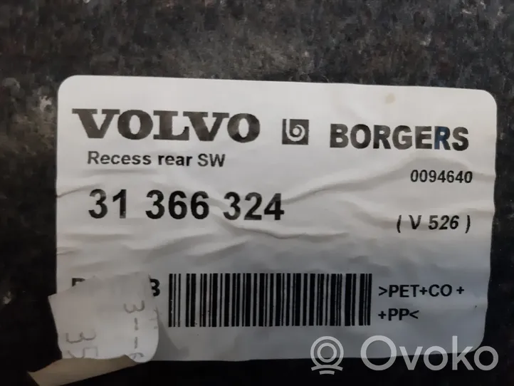 Volvo XC90 Wykładzina bagażnika 31366324