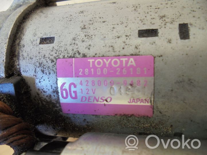 Toyota RAV 4 (XA40) Démarreur 2810026181