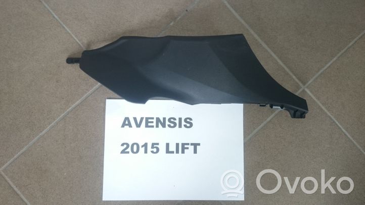 Toyota Avensis T270 Rivestimento laterale della consolle centrale anteriore 