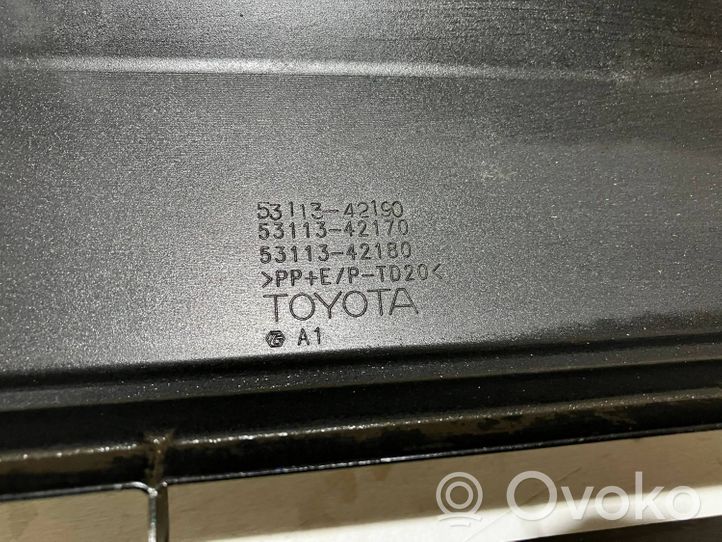 Toyota RAV 4 (XA50) Front bumper lower grill 5311342180