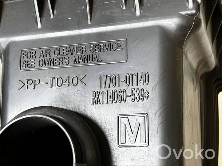 Toyota C-HR Scatola del filtro dell’aria 177010T140