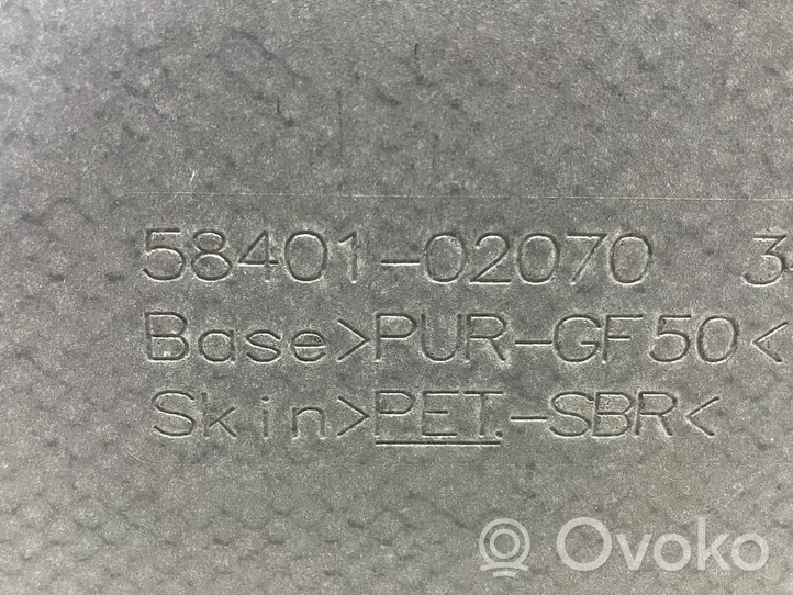 Toyota Auris E180 Tavaratilan pohjan tekstiilimatto 5840102070