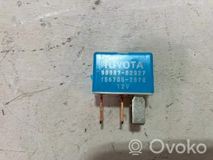 Toyota Auris E180 Other relay 9098702027