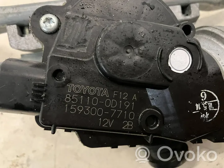 Toyota Yaris Tringlerie et moteur d'essuie-glace avant 851100D191